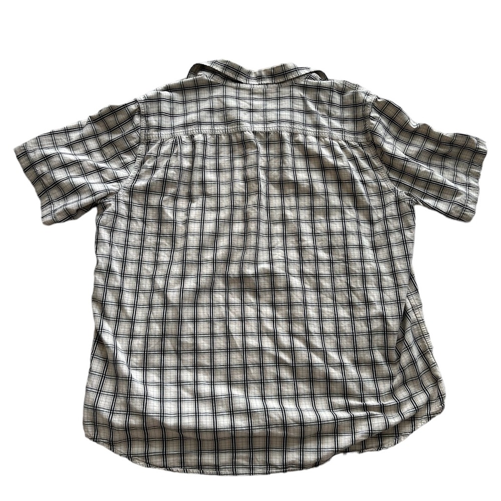 Carhartt Shirt Relaxed Fit Plaid Short Sleeve Button Up 2XL Classic Quality - Picture 2 of 4